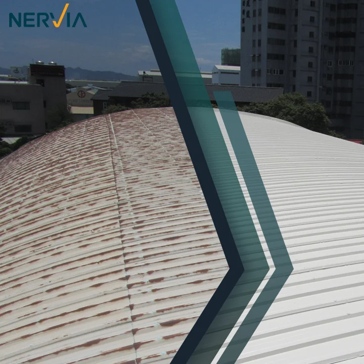 Thermal insulation paint for exterior wall, roof, balcony by acrylic waterproof coating