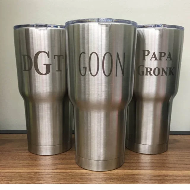 30oz double wall stainless steel vacuum auto travel tumbler