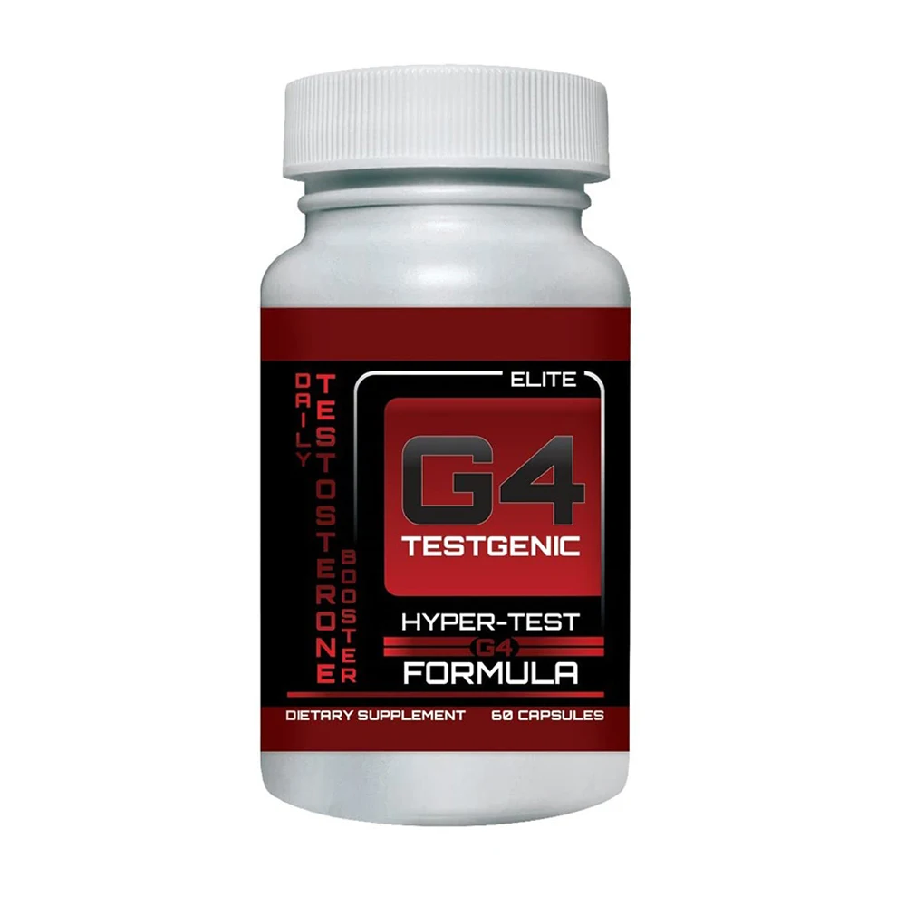 
 G4, тестогенный усилитель тестостерона, увеличение тестостерона, либидо и энергия, 9 мощных ингредиентов, 60 капсул, пищевые добавки  