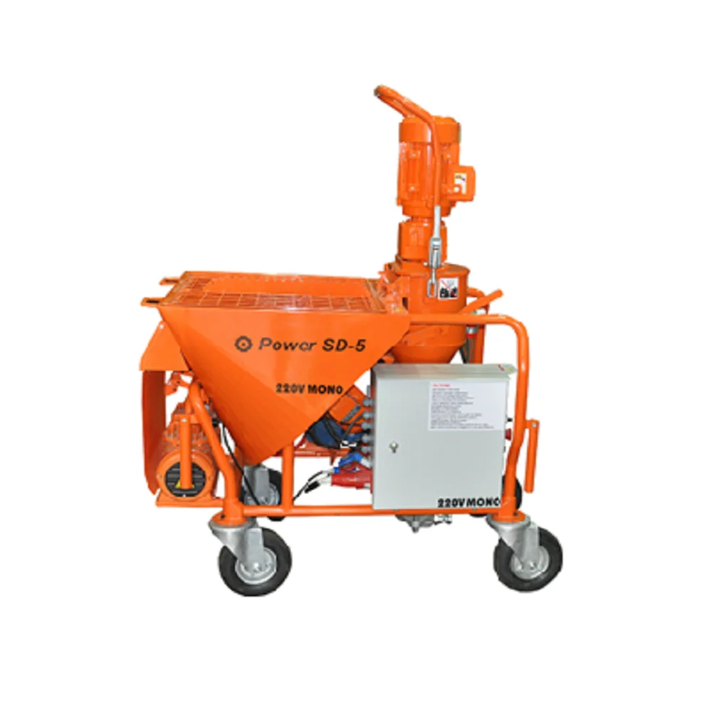 Made in Turkey New Design Long Life Usage Wall Mortar Cement Plastering Spray Machine 220 V Power SD 5