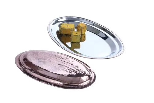 King international Чистая медь новейший дизайн новый медная подливка овальной формы