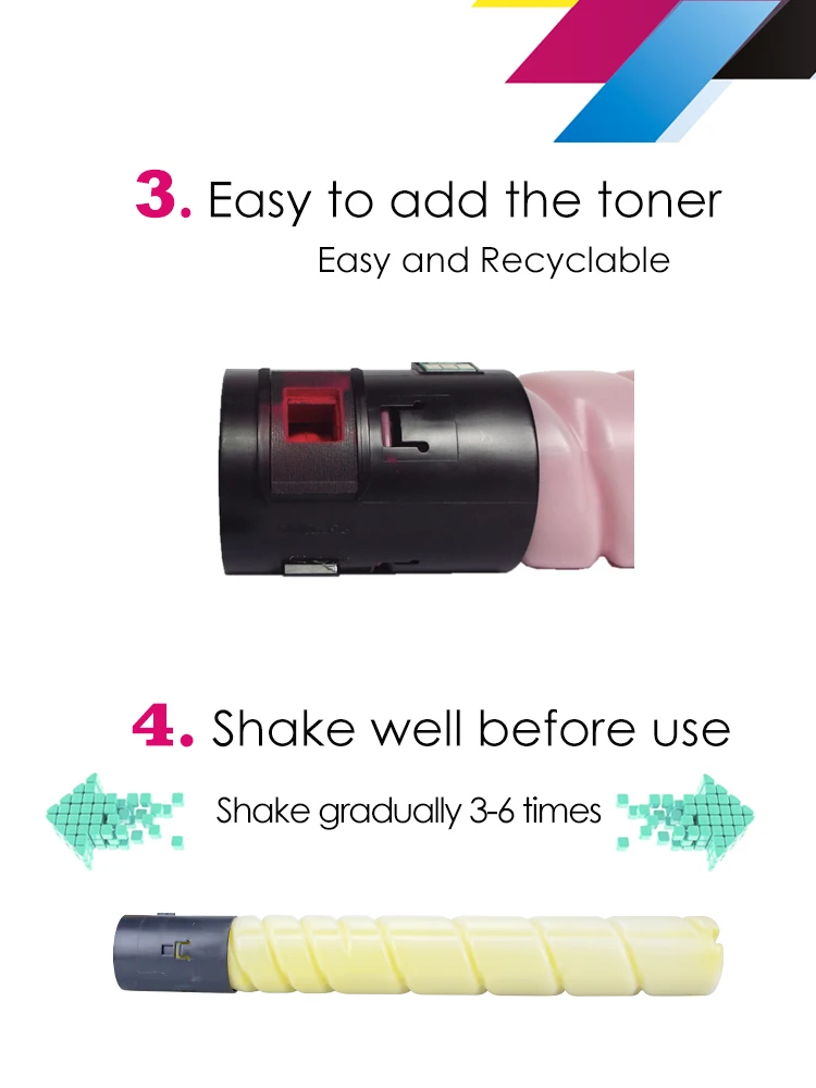 Jane Color use for Minolta TN710 Bizhub 600 601 750 751 For tomoegawa bulk konica toner Cartouche Cartucho