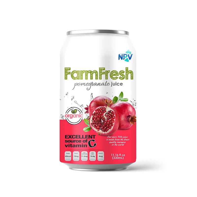  Бесплатный образец от оригинального производителя лучший соковый напиток 330 мл алюминиевая банка натуральный и чистый гуава