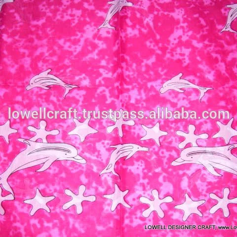 Sea printed sarong pareo dress sarong beach scarves pareo