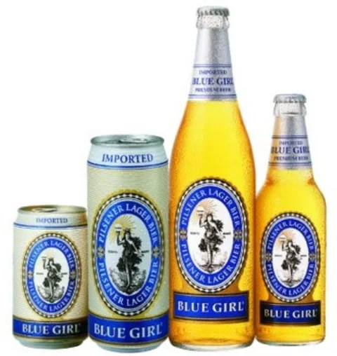 
Premium Quality Blue Girl Beer 