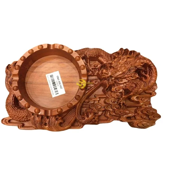 Деревянная Пепельница В Форме Дракона