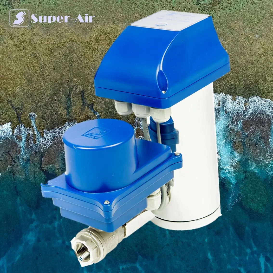 Cost-effective Motorized Ball Valve Type Zero Air Loss Automatic Condensate Drain Valve for High Pressure Air Compressor System