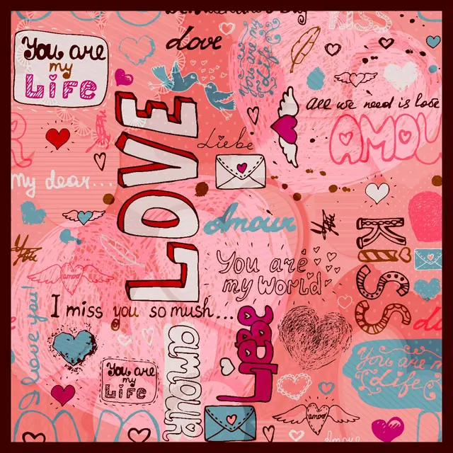 Custom Digital Printed Silk Scarves Italian Scarf Square Neck Scarves For Lady