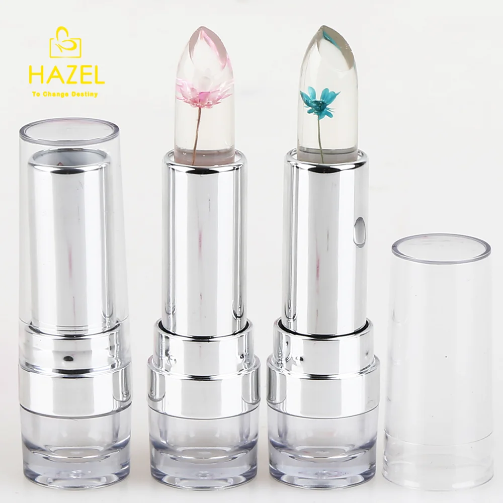 Sunscreen Herbal Ingredients Jelly Lipstick Crystal Flower Lipstick Processing of Crystal Export from Vietnam Stick Make-up