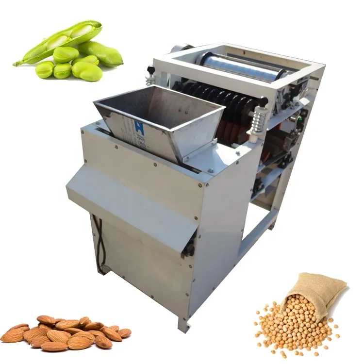 Local popular automatic bean product peeling machinery high peeling rate peeler wet roasted peanut peeler in food factory