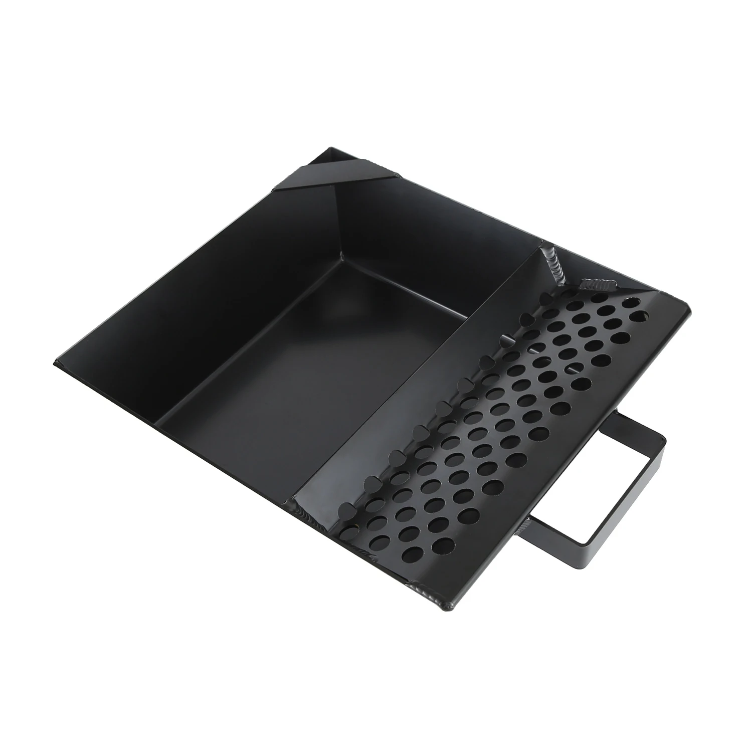 Black Powder Coated Aluminum Car Oil Drain Pan Tray Quick Gear Change Tray Tool
