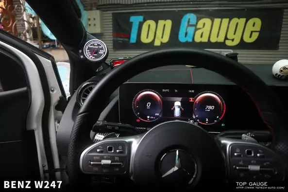 
52mm RHD A Pillar Gauge Pod compatible with Mercedes Benz B Class W247 B180 