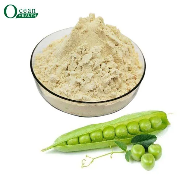 Изолированный белок гороха без ГМО 80% 85% порошок/белок изолят для питательных напитков и здравоохранения