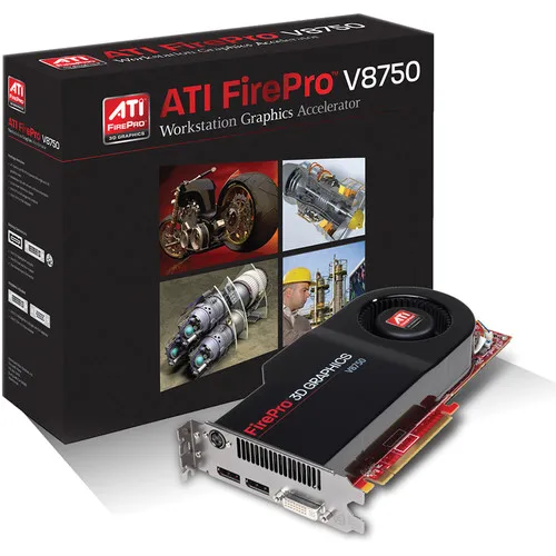 
AMD ATI FirePro V8750 Graphics Card 