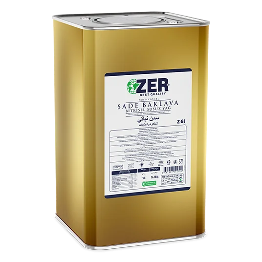Zer Z81-чистый баклавовый маргарин 18 литров x 1 Олово
