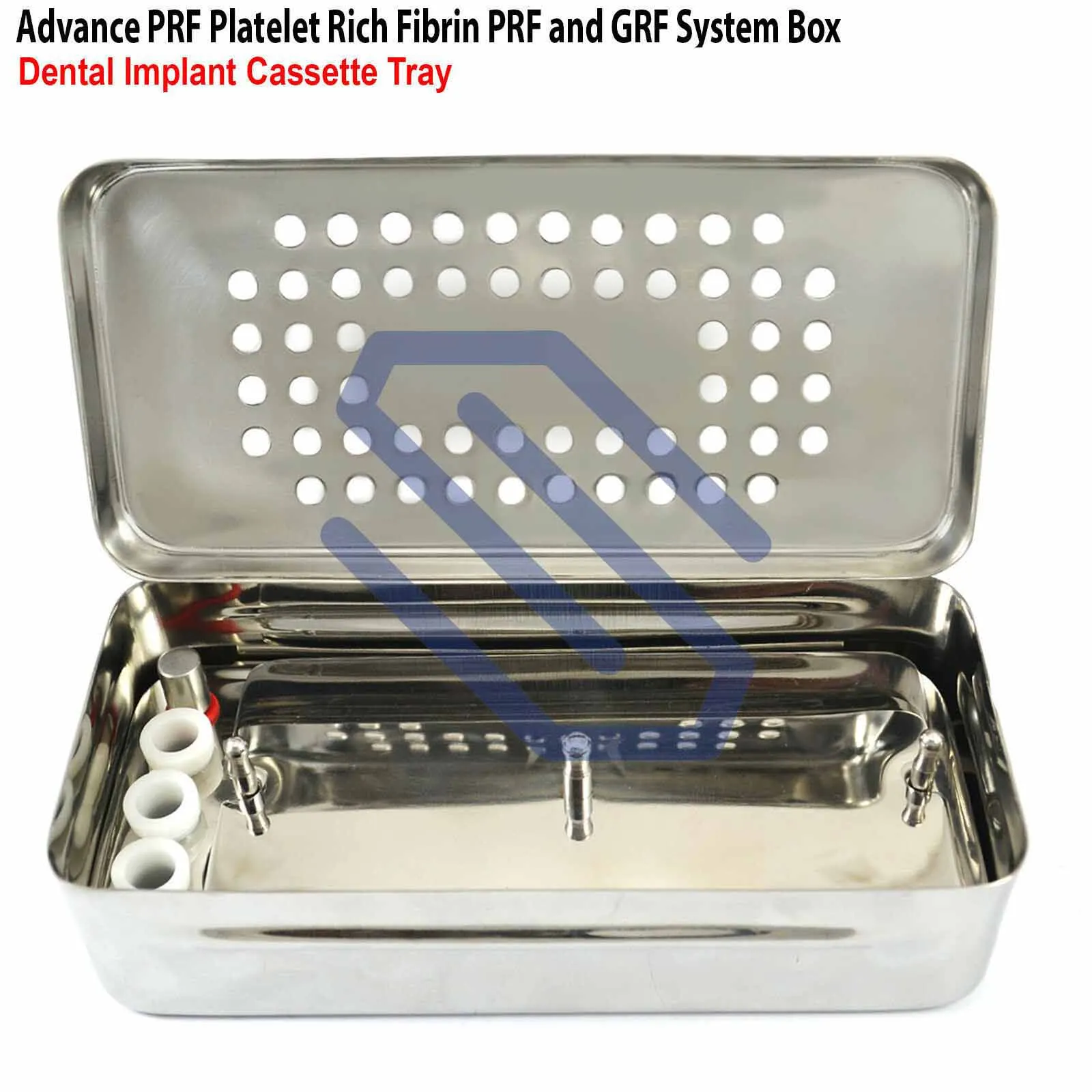Dental PRF & GRF Box System Platelet Rich Fibrin With Bowl And Tray Implant Surgical Instruments Stainless Steel CE