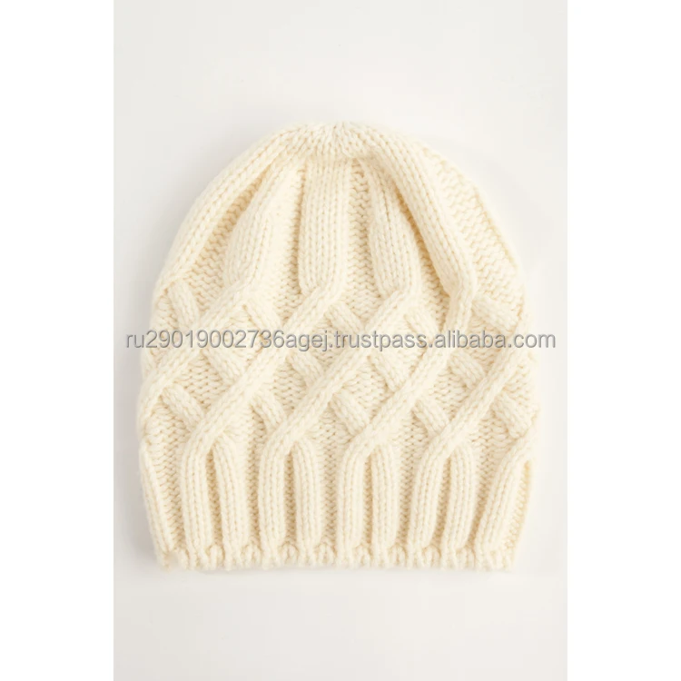 High quality knitted hats for winter the original Orenburg goat down knitting wholesale prices down wool hats