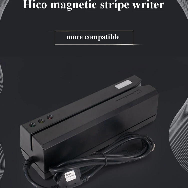 Магнитный считыватель/записывающее устройство для считывания кредитных карт MSR с поддержкой 3 треков