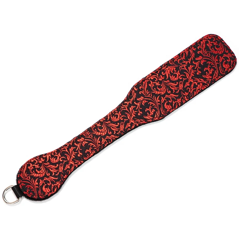 Bdsm Sex Game Letter OXOX Flogger Spanking Paddles Wholesale Black Leather Paddle for Women