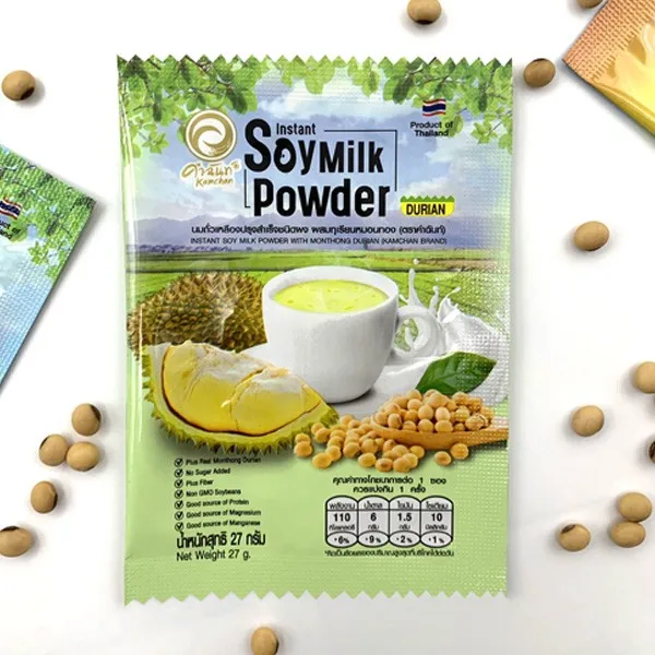 New Arrival Thailand Manufacturer Instant Soy Milk Powder With Monthong Durian