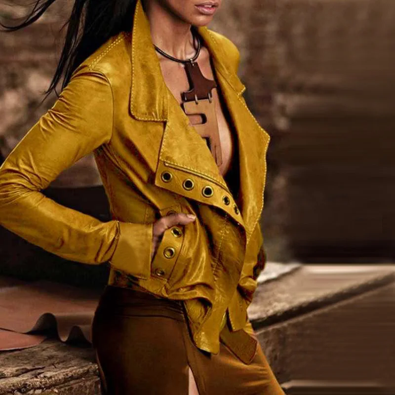 Genuine Leather Jacket with Real Fur Collar Ladies Warm Leather Long Jackets Real Fox Fur Cuffs Womens Genuine Leather Jacket