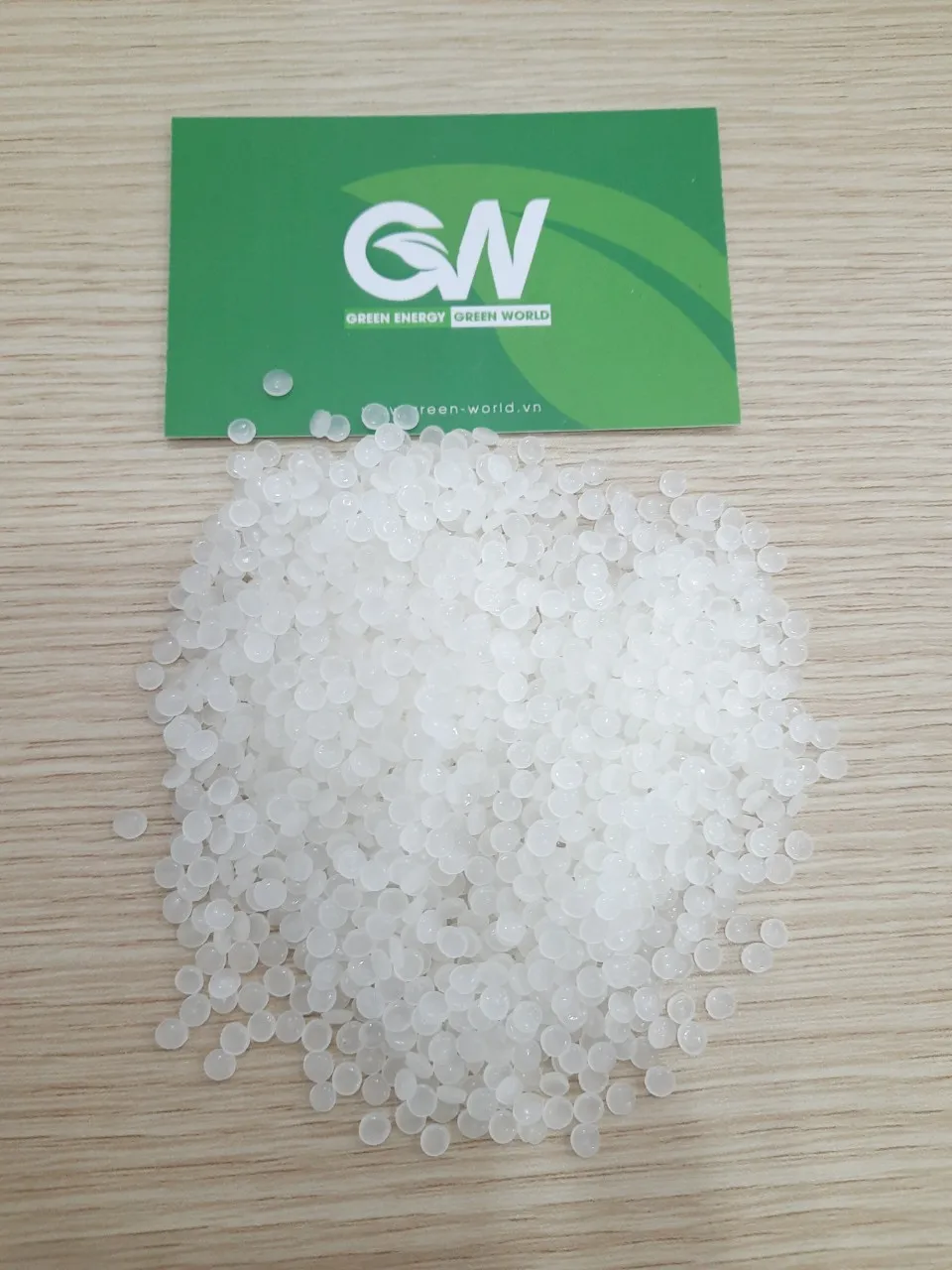 Полипропилен для литья под давлением, прозрачная белая переработанная смола