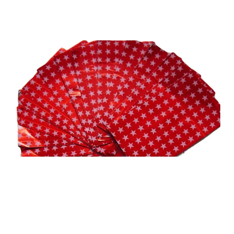 professional factory supplier customized logo  aluminum foil roll  gold coin chocolate foil wrappers