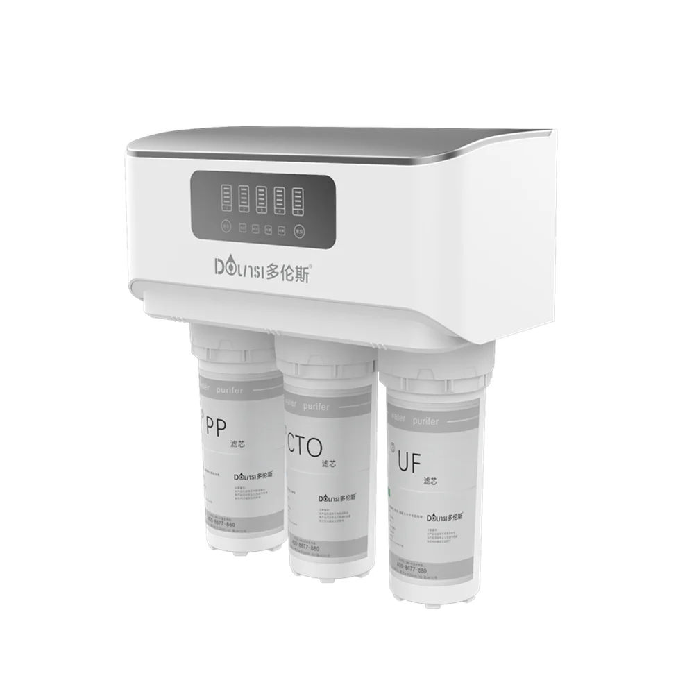 Customized 5 Stage 600G Ro Water Purifier Reverse Osmosis System Water Filter Tankless kitchen Under Sink Filter