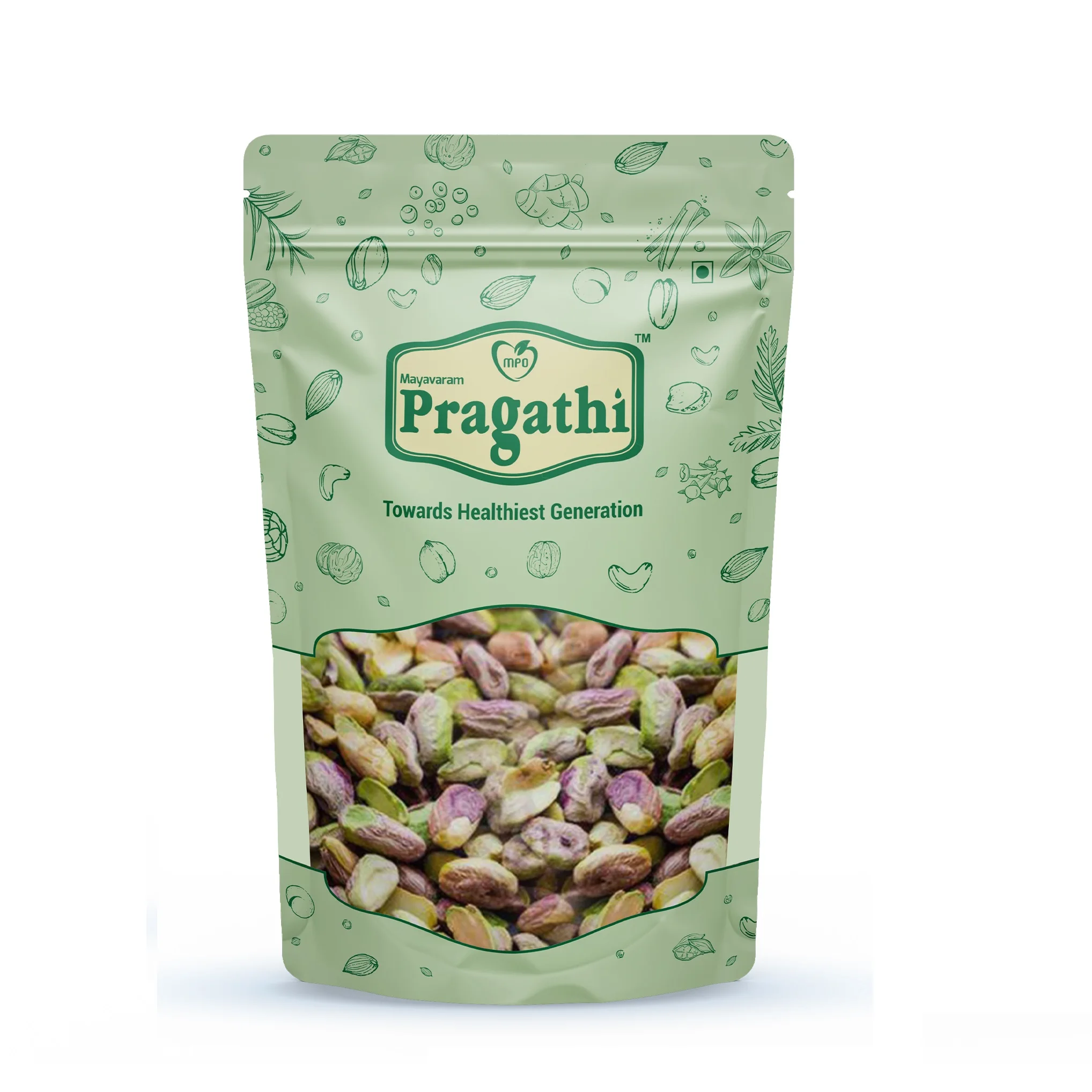 Best Quality 100 Shelled Bronte Pistachio Nuts from India Best Style Packed 100 gram Pistachio Nuts