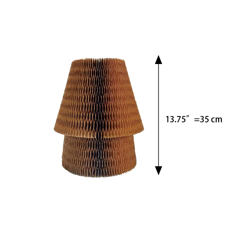 Cushion honeycomb paper for vase mulitiple lamp CE-2P085
