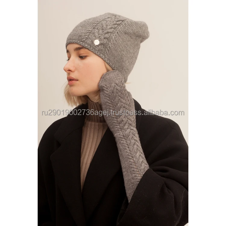 Высококачественные Женские Вязаные варежки для зимы Ручная работа в традиционном стиле оптовые цены шерстяные варежки