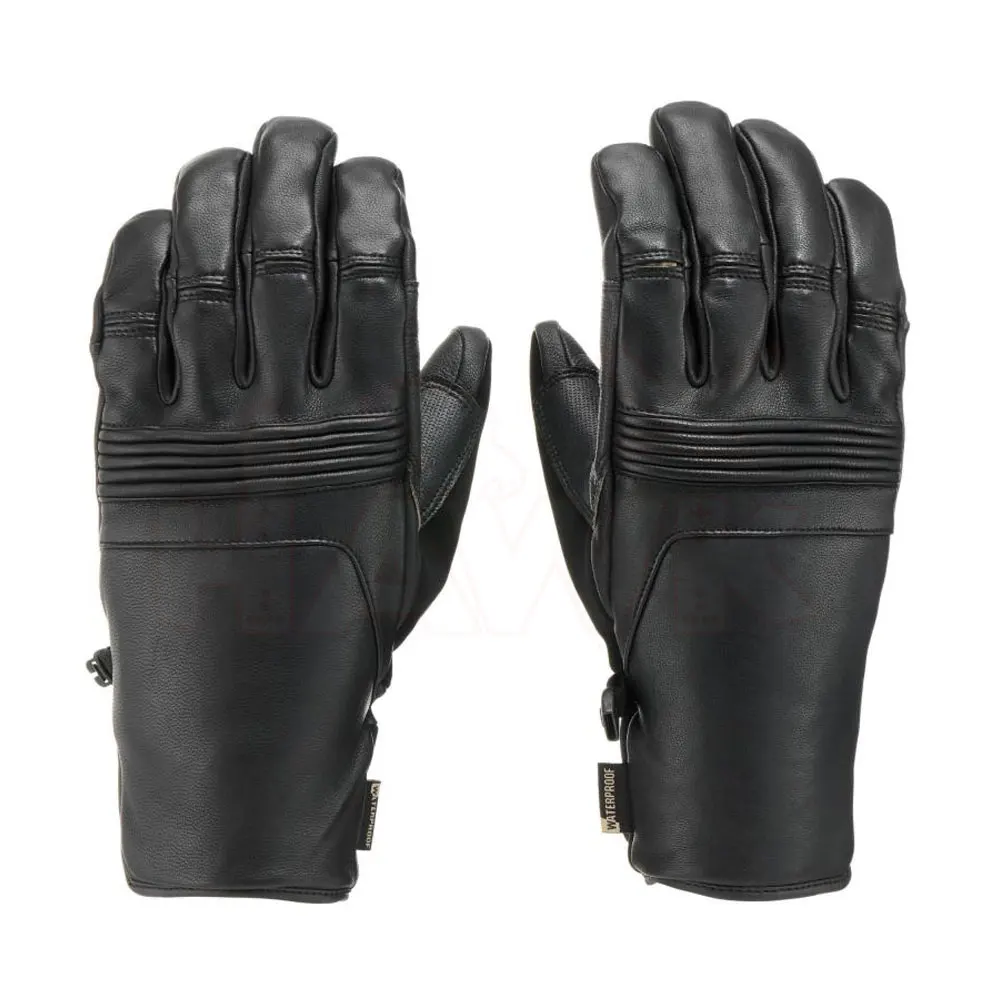 Кожаные перчатки с логотипом под заказ