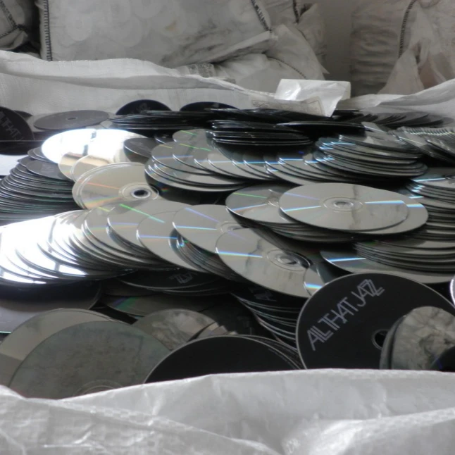 Натуральный лист для перемалывания ПК cd Пластиковый лом/ПК CD DVD