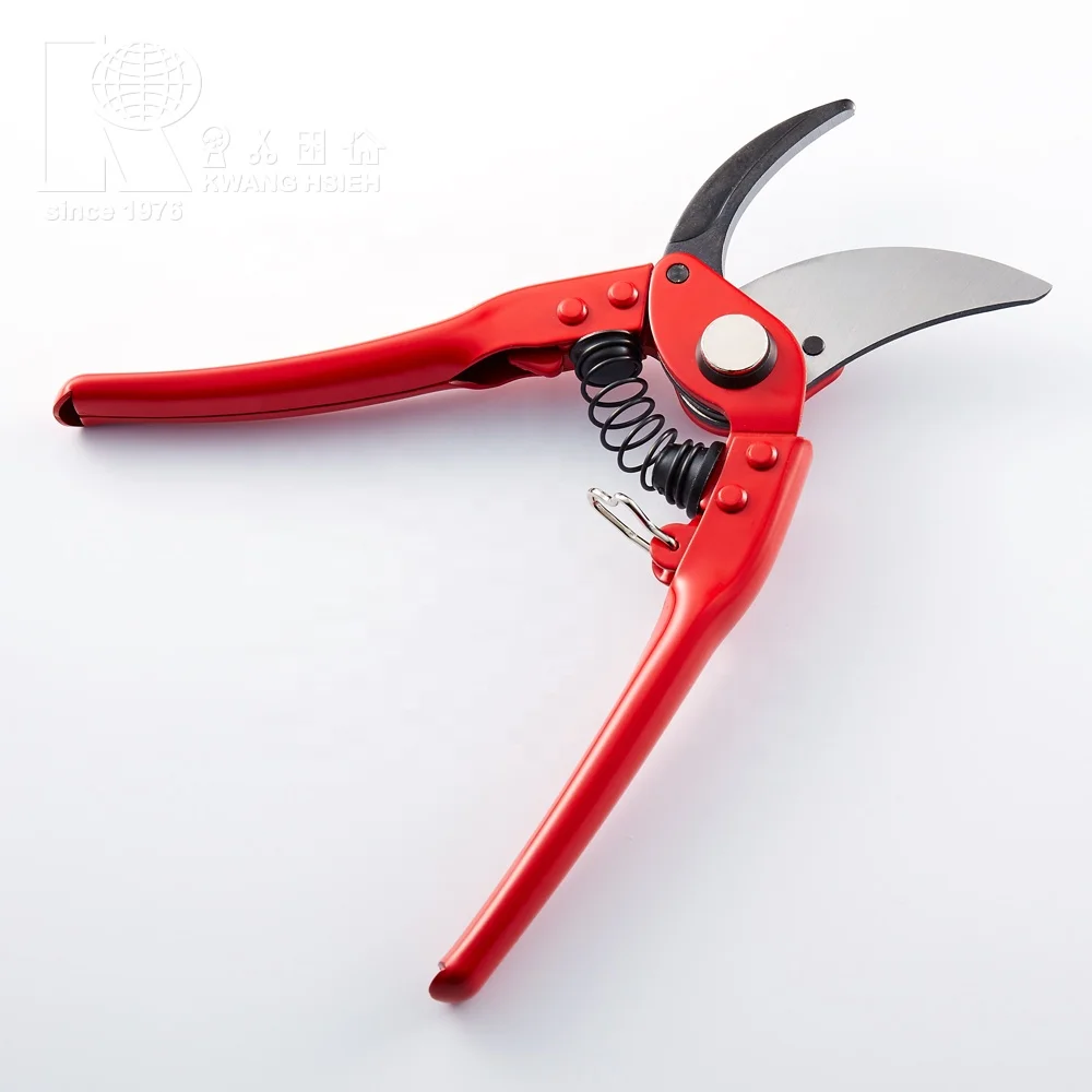 Kwang Hsieh High Quality Full Metal Hand Pruner with Nylon Pouch