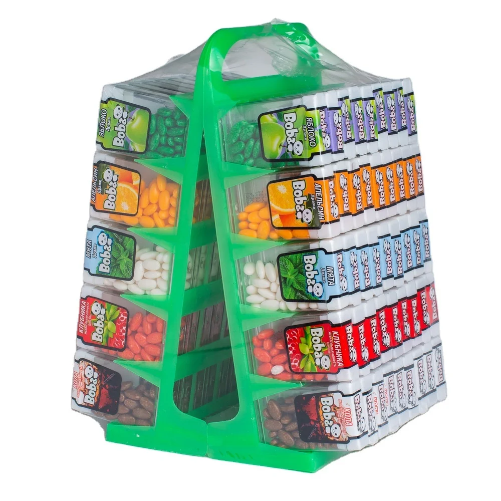 
Sweet Dragee Candy Multifruit Boba-A 