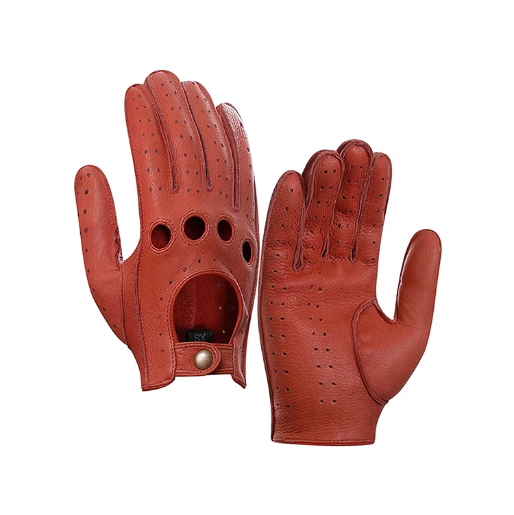 Professional logo Custom printed Fine quality driving gloves OEM services Reasonable price Latest style driving gloves