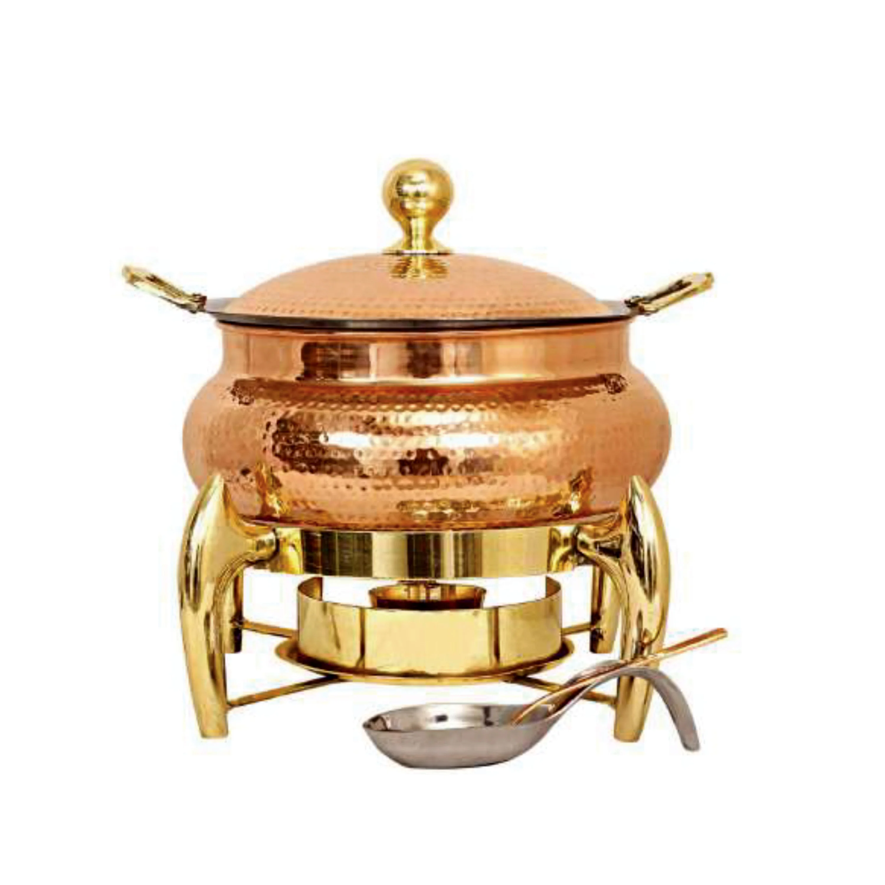  Подогреватель еды из нержавеющей стали блюдо для жарки с золотым покрытием банкетов отелей