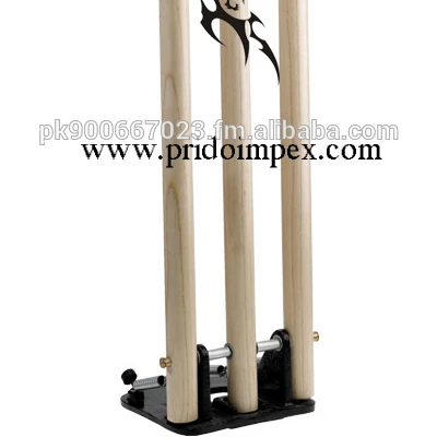 cricket products/cricket stump with wooden base