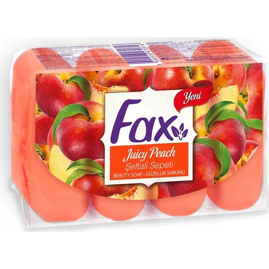 Solid Hand Soap brand Fax 4x70 gr  Beauty Soap 280 gr pink flowers rose