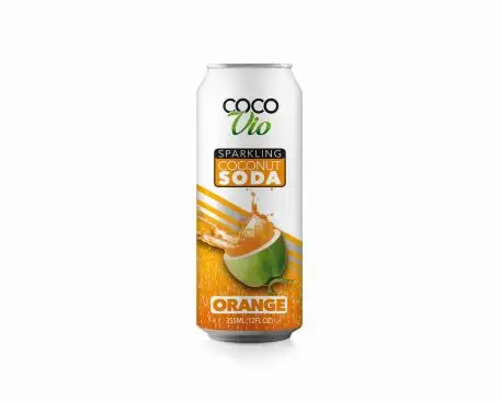 Coconut based Soda Club Pack sugar free sparkling drink for US market 12 oz Cans - Vegan Certified