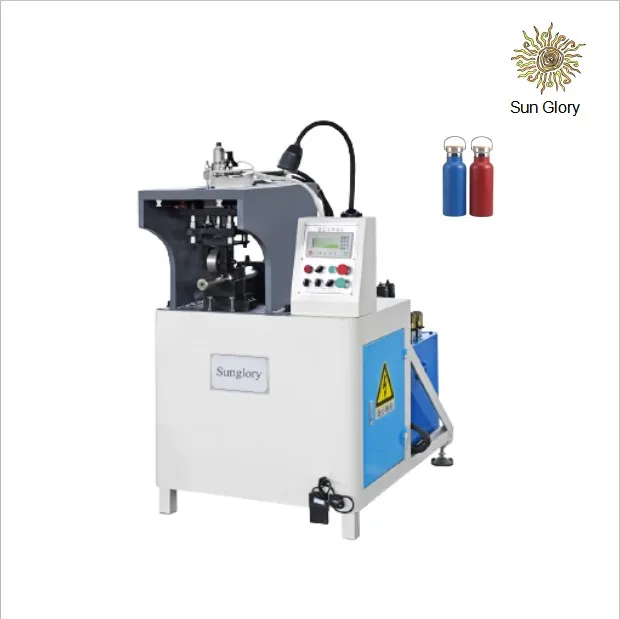 Sun glory welding seam flat-прокатной machine thermos making machine