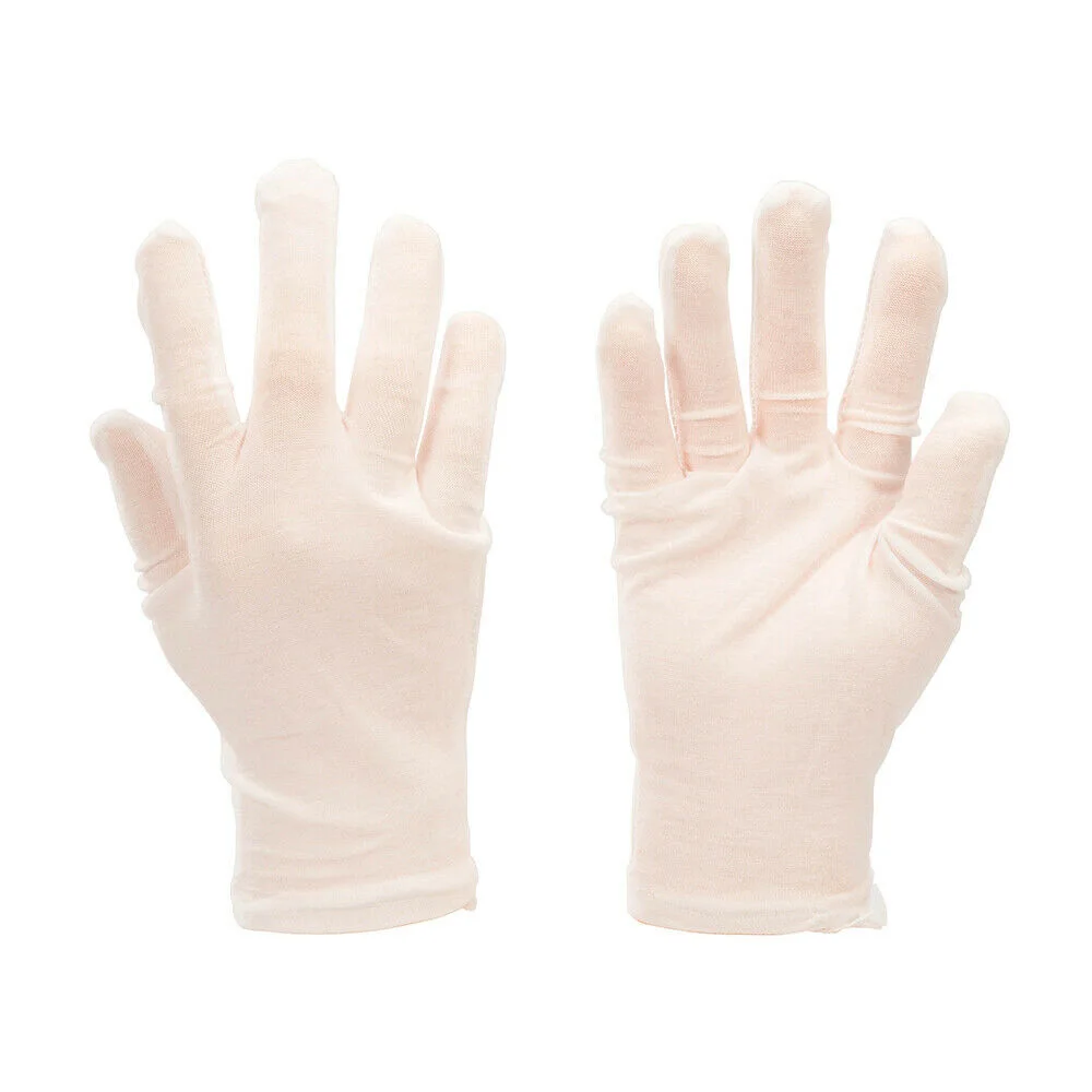 
Top selling products 2019 white cotton gloves 