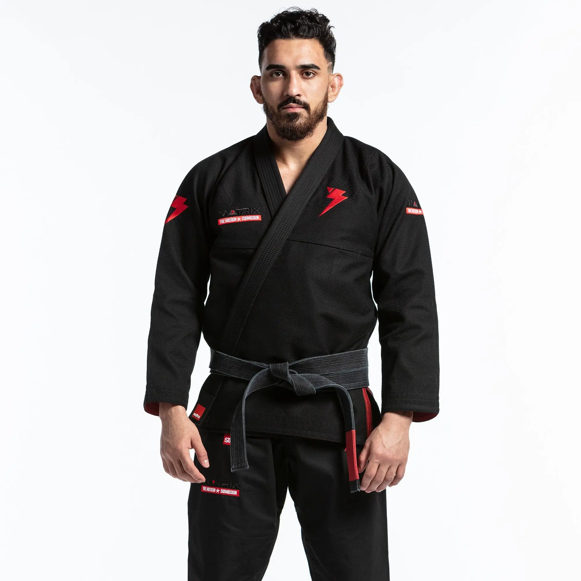STORM STEALTH MATRIX 2 BJJ GI BLACK BJJ KIMONO
