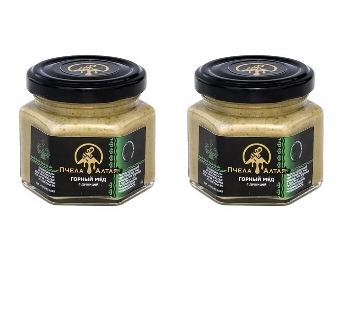 
Russian wholesaler Best selling product 170g/100ml health care Mountain honey with oregano 