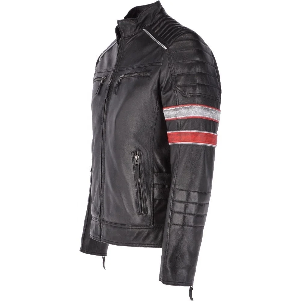 New Design Top Quality Pure 100% Leather Jacket