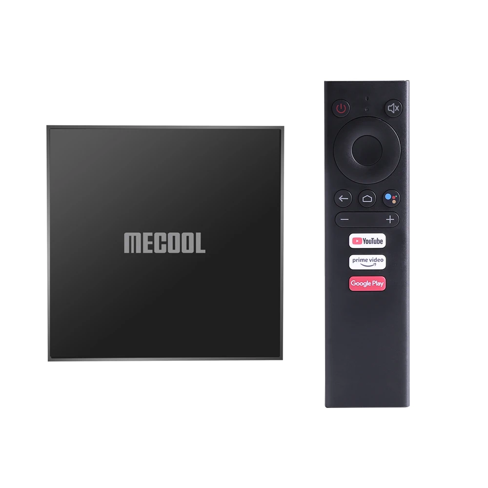 MECOOL KM6 Deluxe Google Certified Amlogic S905X4 Android 10 4GB 64GB Youtube AV14K Smart Android TV Box Set Top Box
