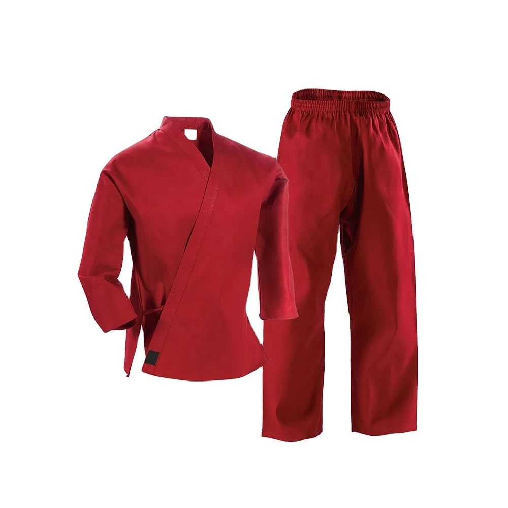 Wholesale Custom Logo Karate Equipment Printed Martial Arts Uniforms Canvas Judo Gi Kyokushin Karaty uniform Raftech Sports