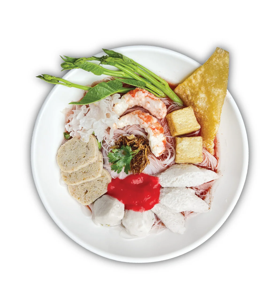 Vegan Self Heating HOT POT Yentafo Noodle Self-Heating  from Thailand vegetarian OEM premium best quality