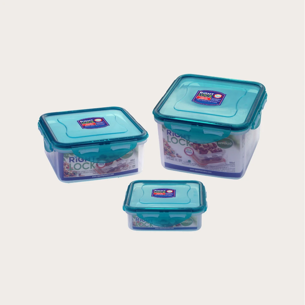 Right Lock Food Keeper Medium (600ml) Premium Quality Storage Box Air-Lock Technology Store food items Durable food container