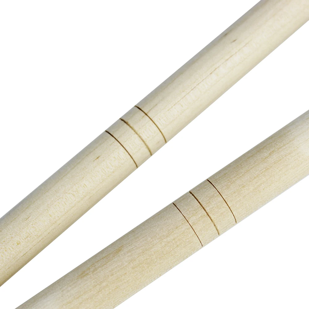 A-Star Mallet Pair for Hard Bass Drum or Gong Solid Wood Handles